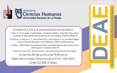 Presentación del libro «Memorias culturales y urgencias del presente»